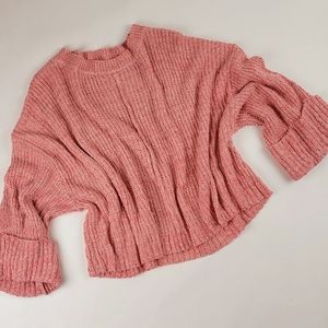 Illa Illa oversized cropped knit sweater